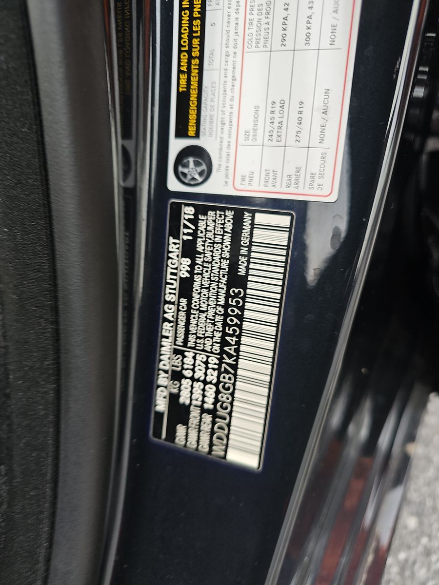 2019 Mercedes-Benz S-Class S 560 AWD