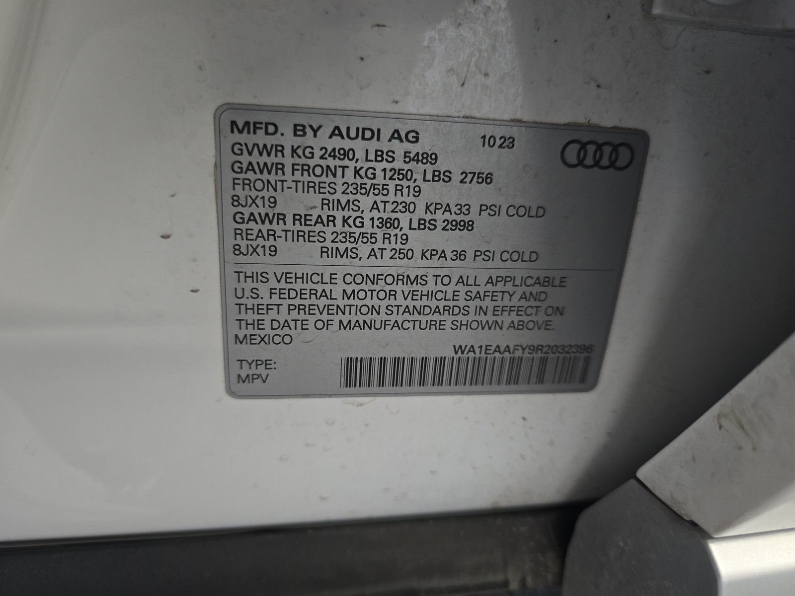 2024 Audi Q5 S line Premium Plus AWD