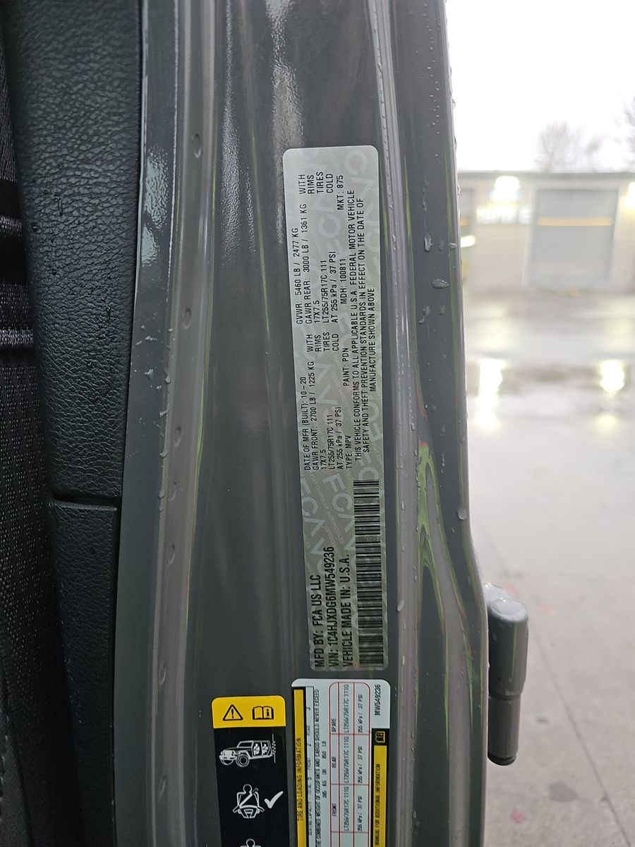 2021 Jeep Wrangler Unlimited Willys Edition AWD