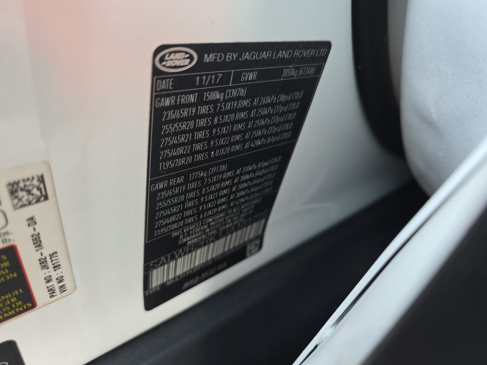 2018 Land Rover Range Rover Sport HSE AWD