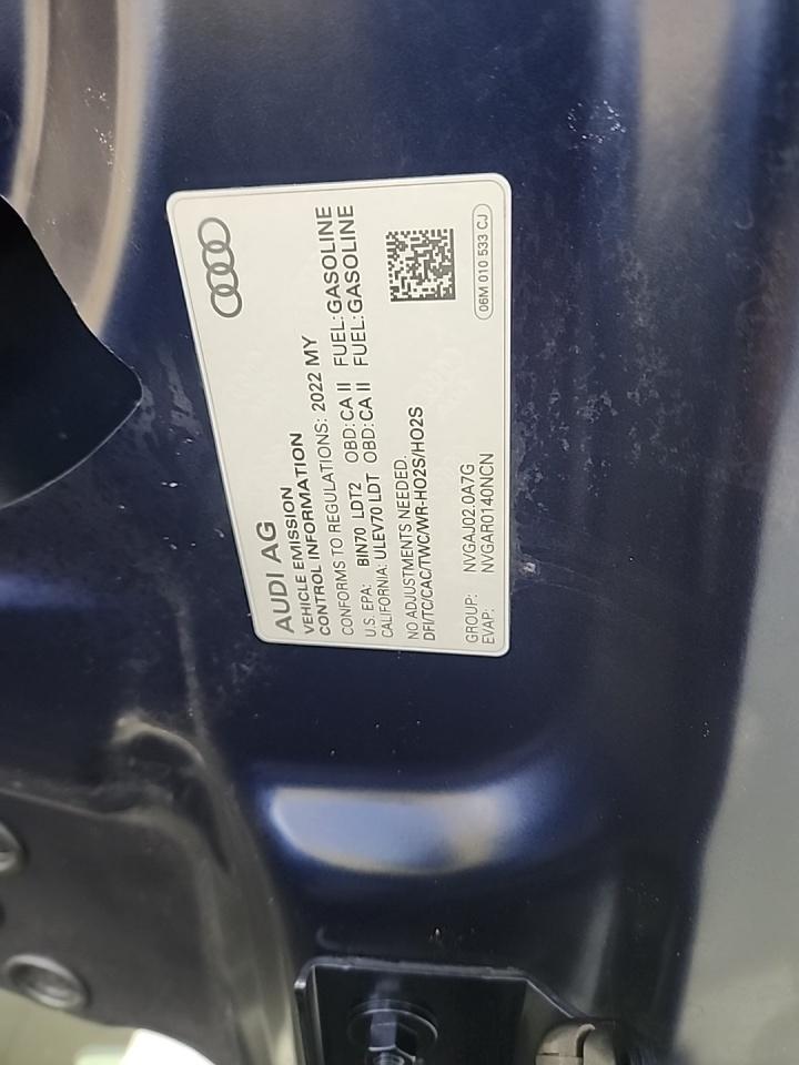 2022 Audi Q5 S line Prestige AWD