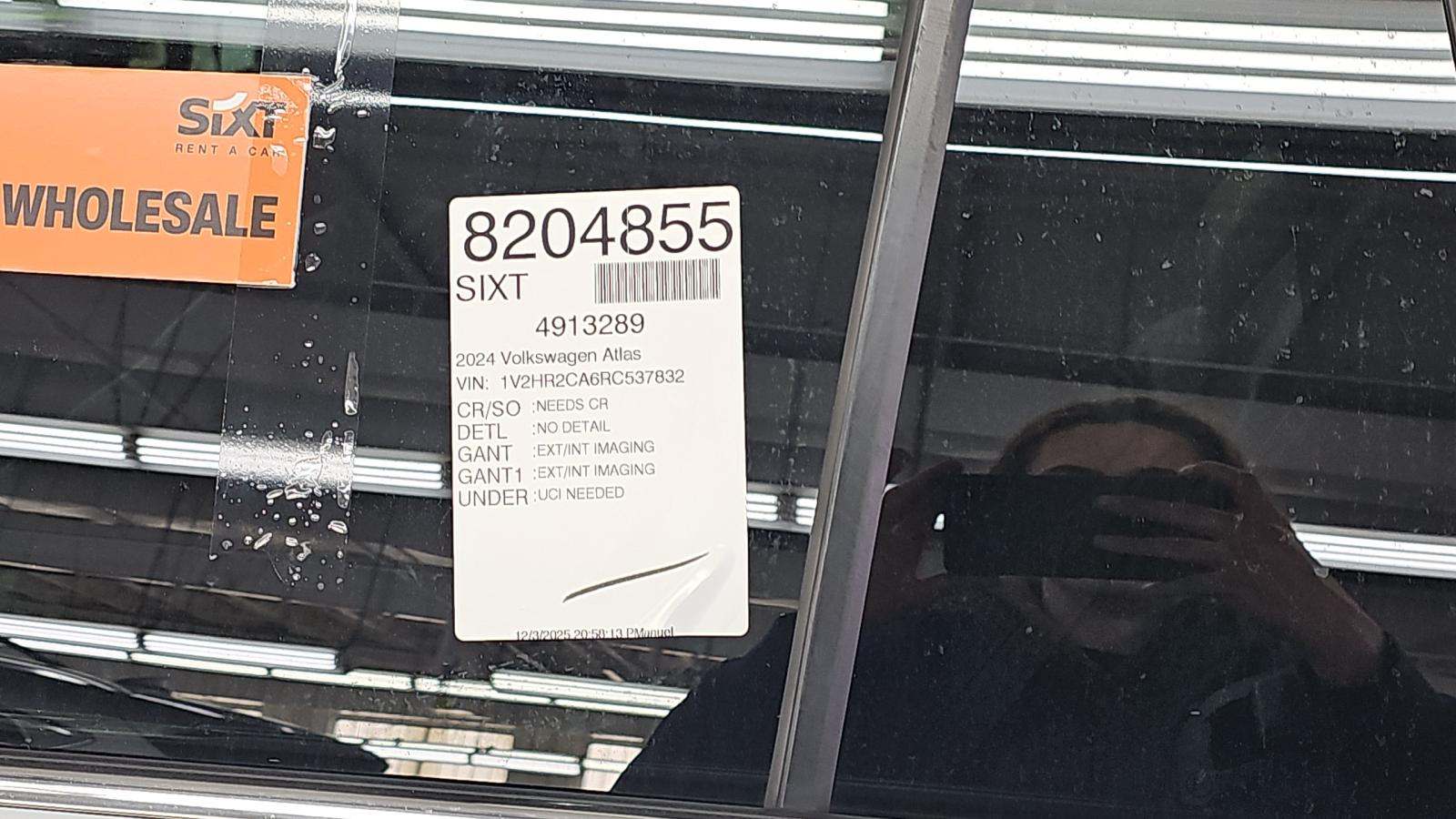 2024 Volkswagen Atlas 2.0T SE AWD