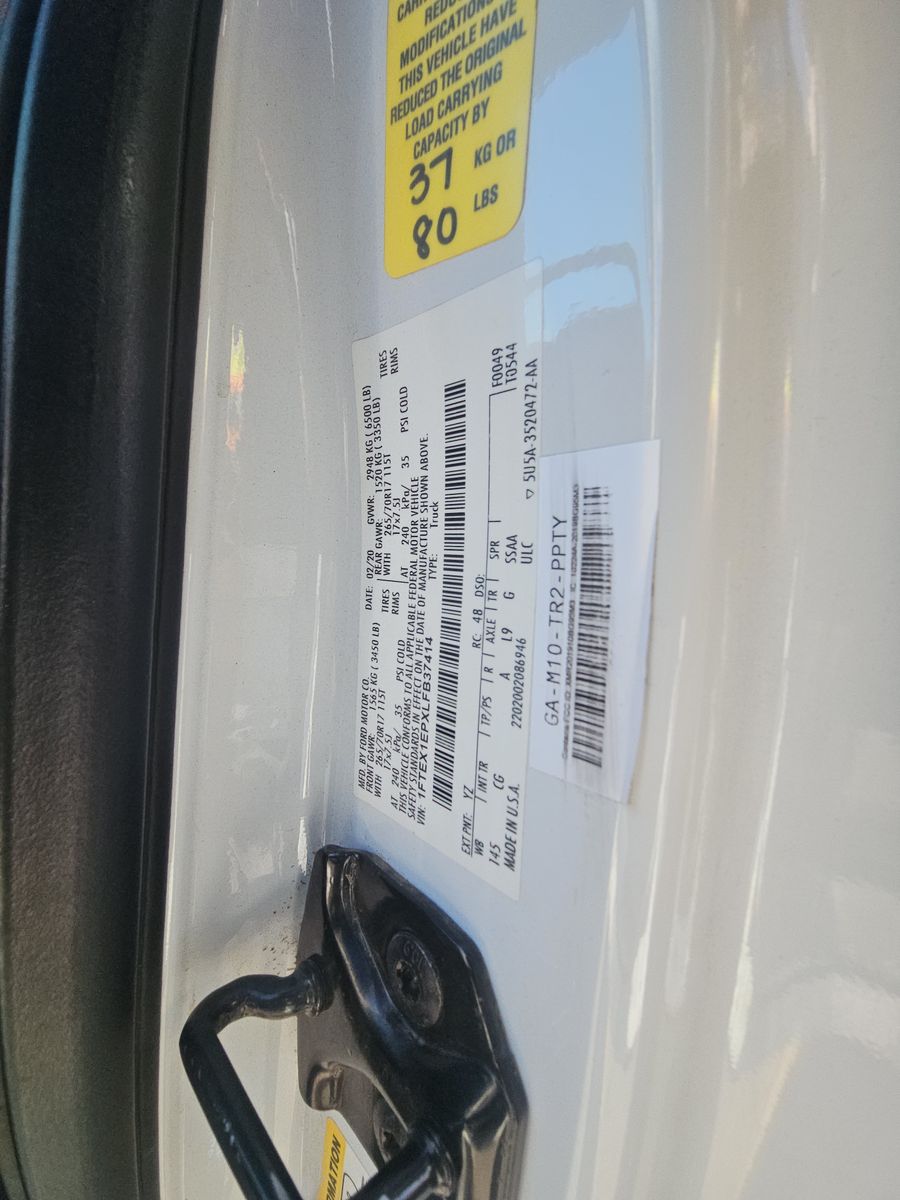 2020 Ford F-150 XL AWD