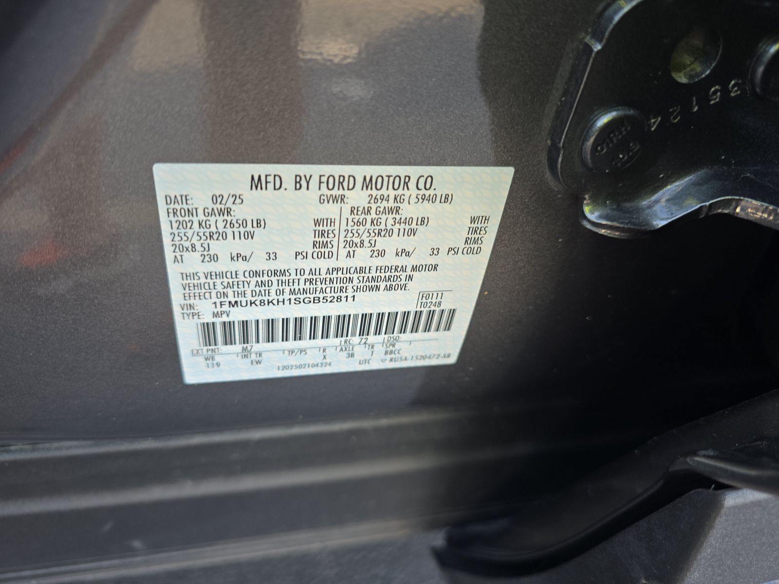 2025 Ford Explorer ST-Line AWD