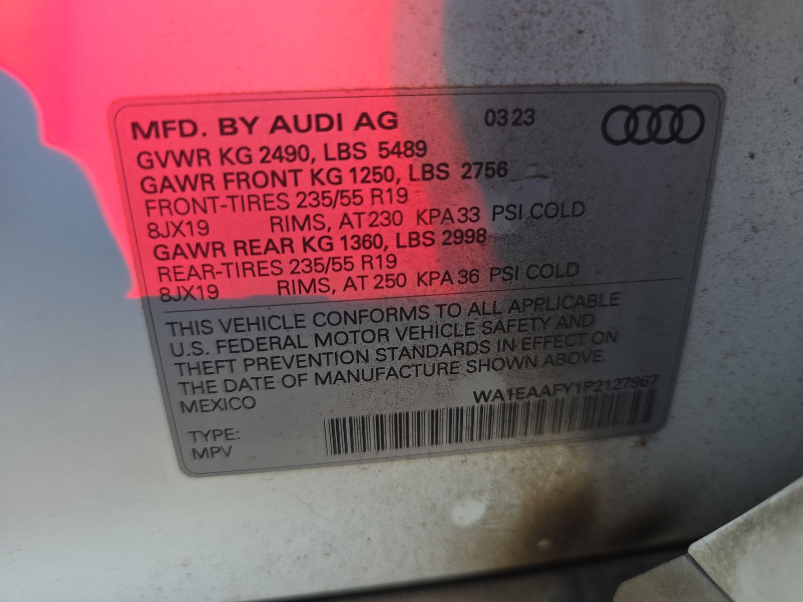 2023 Audi Q5 S line Premium Plus AWD