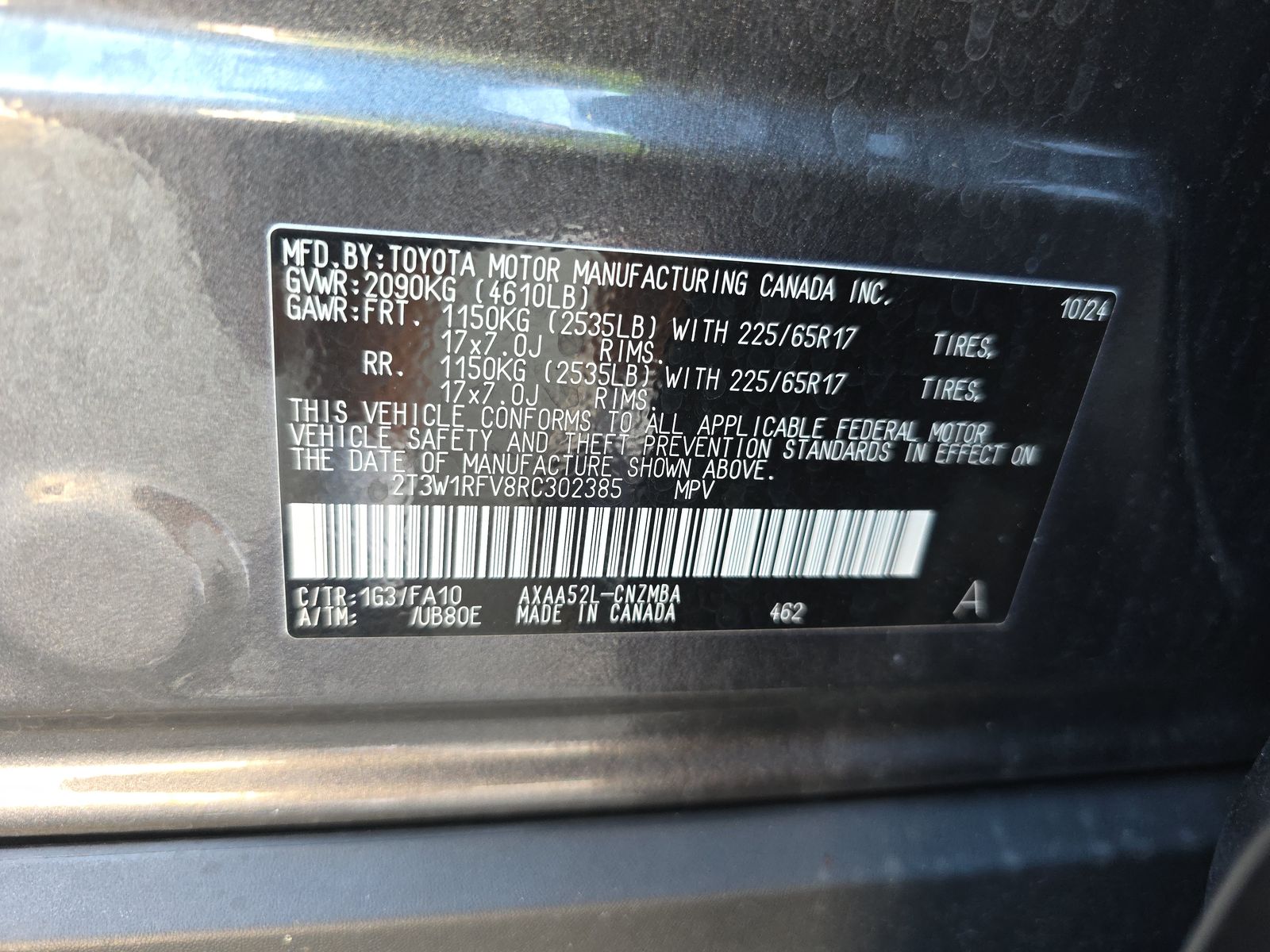 2024 Toyota RAV4 XLE FWD