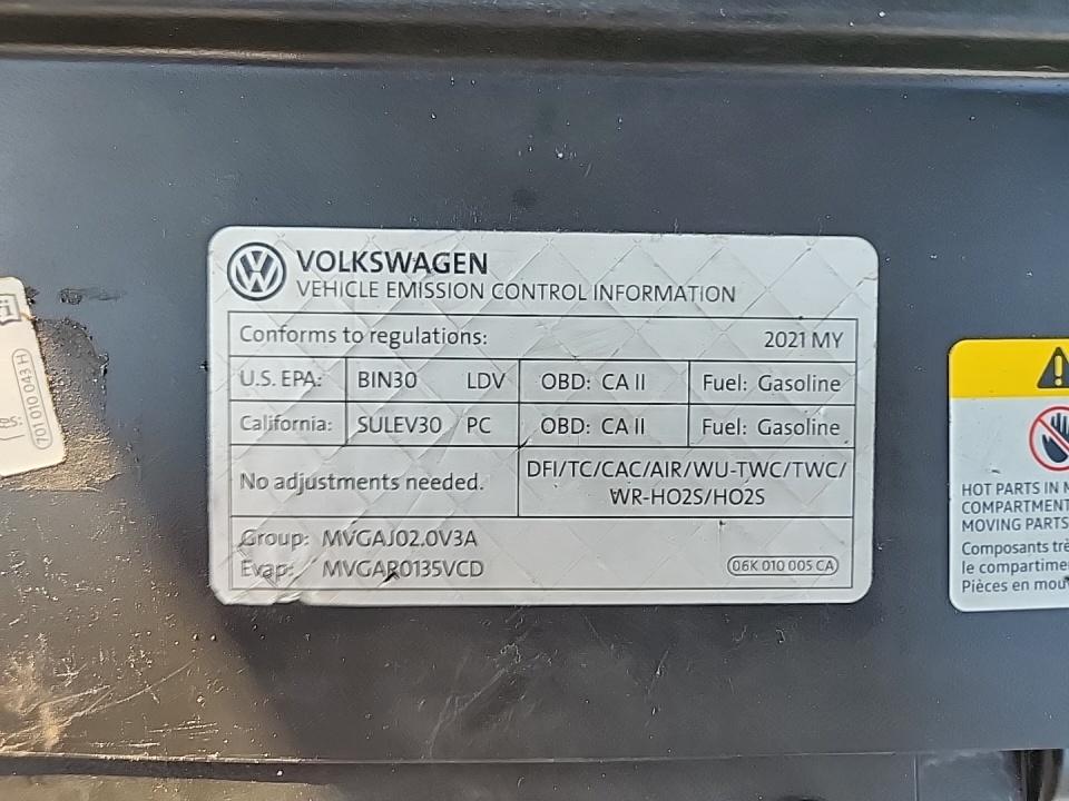 2021 Volkswagen Passat 2.0T SE FWD