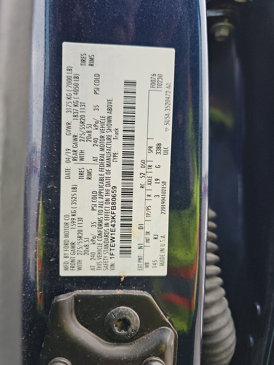 2019 Ford F-150 King Ranch AWD