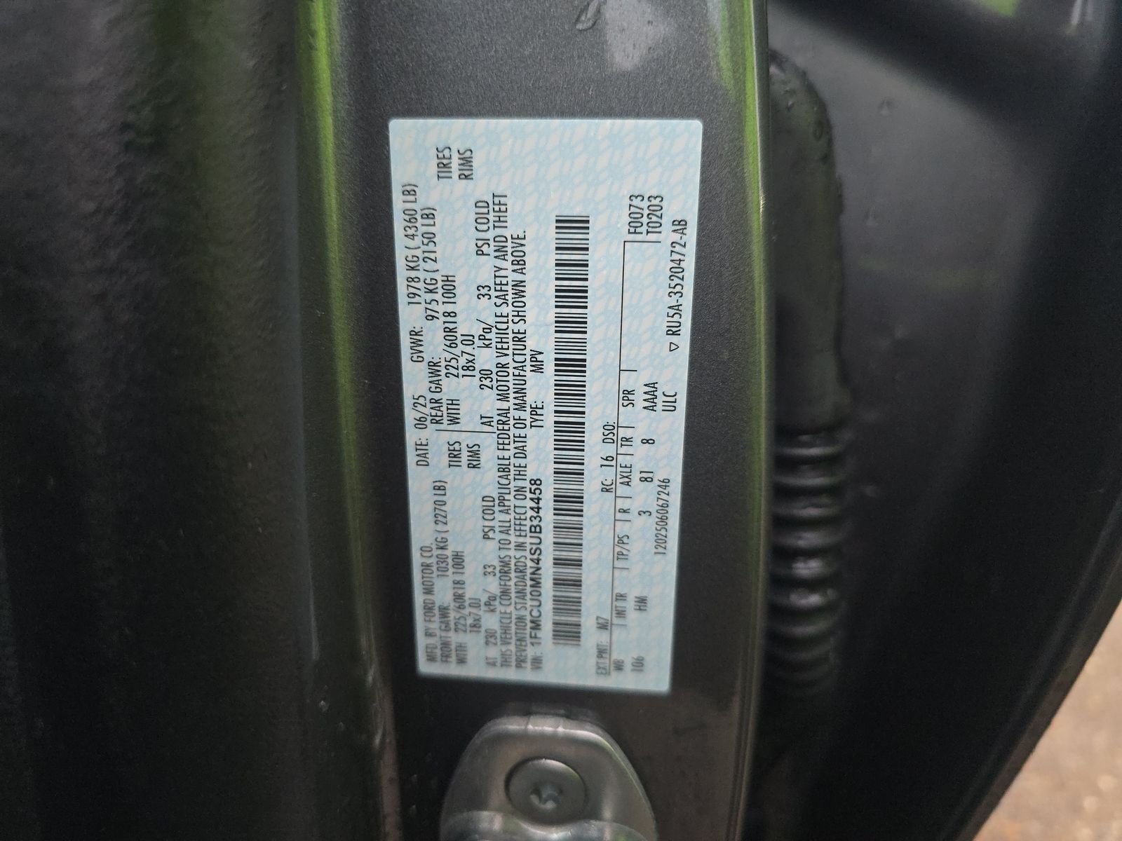 2025 Ford Escape ST-Line FWD