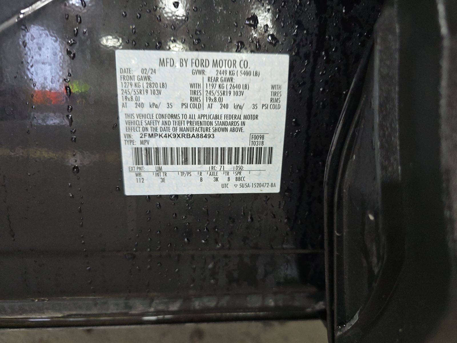 2024 Ford Edge Titanium AWD