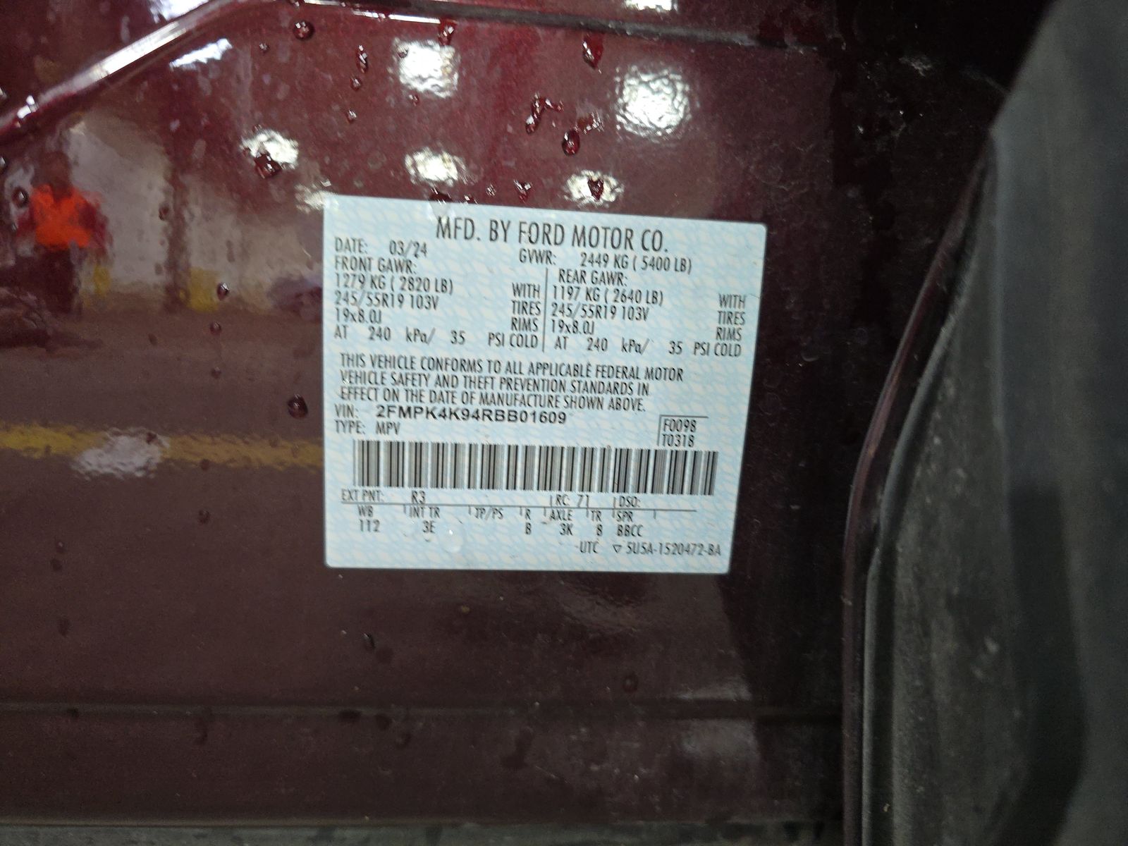 2024 Ford Edge Titanium AWD