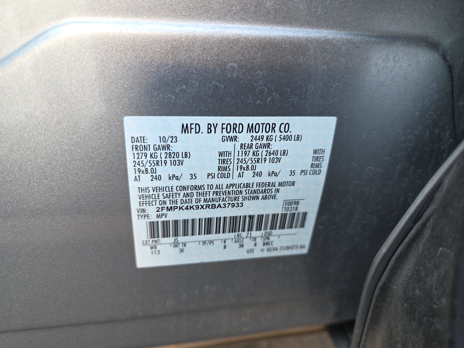 2024 Ford Edge Titanium AWD