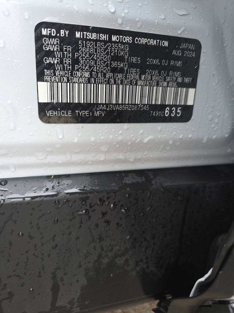 2024 Mitsubishi Outlander SE Black Edition FWD