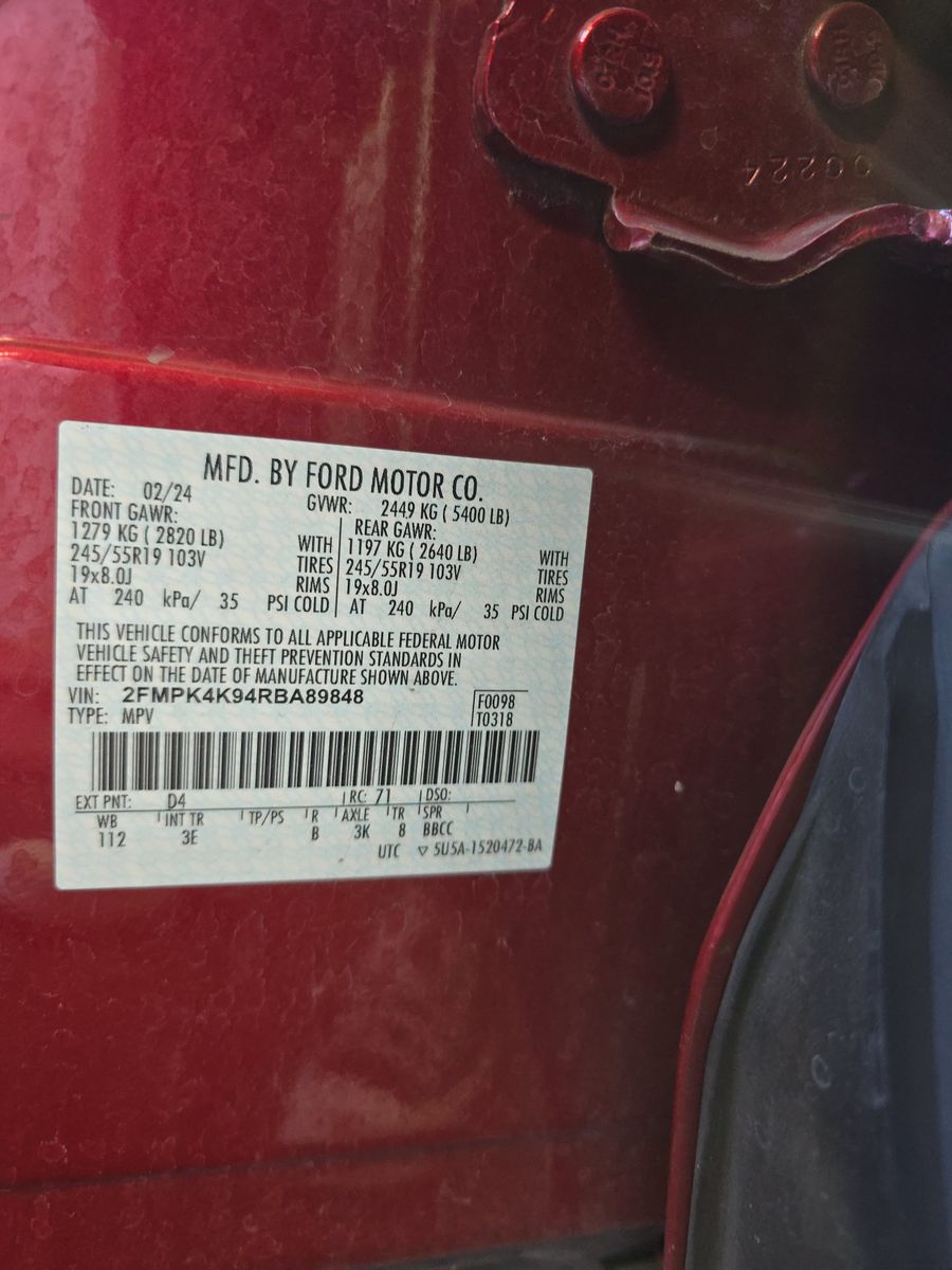 2024 Ford Edge Titanium AWD