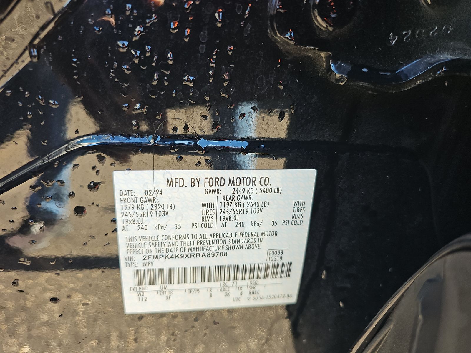 2024 Ford Edge Titanium AWD