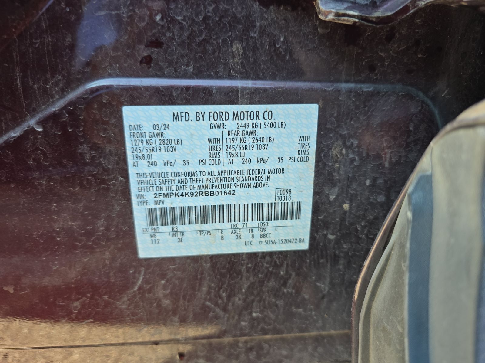 2024 Ford Edge Titanium AWD