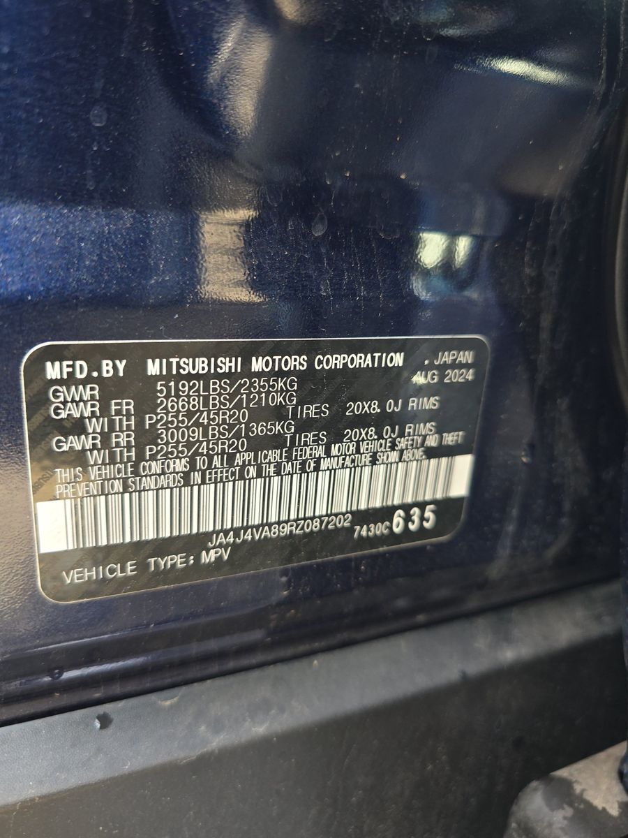 2024 Mitsubishi Outlander SE AWD