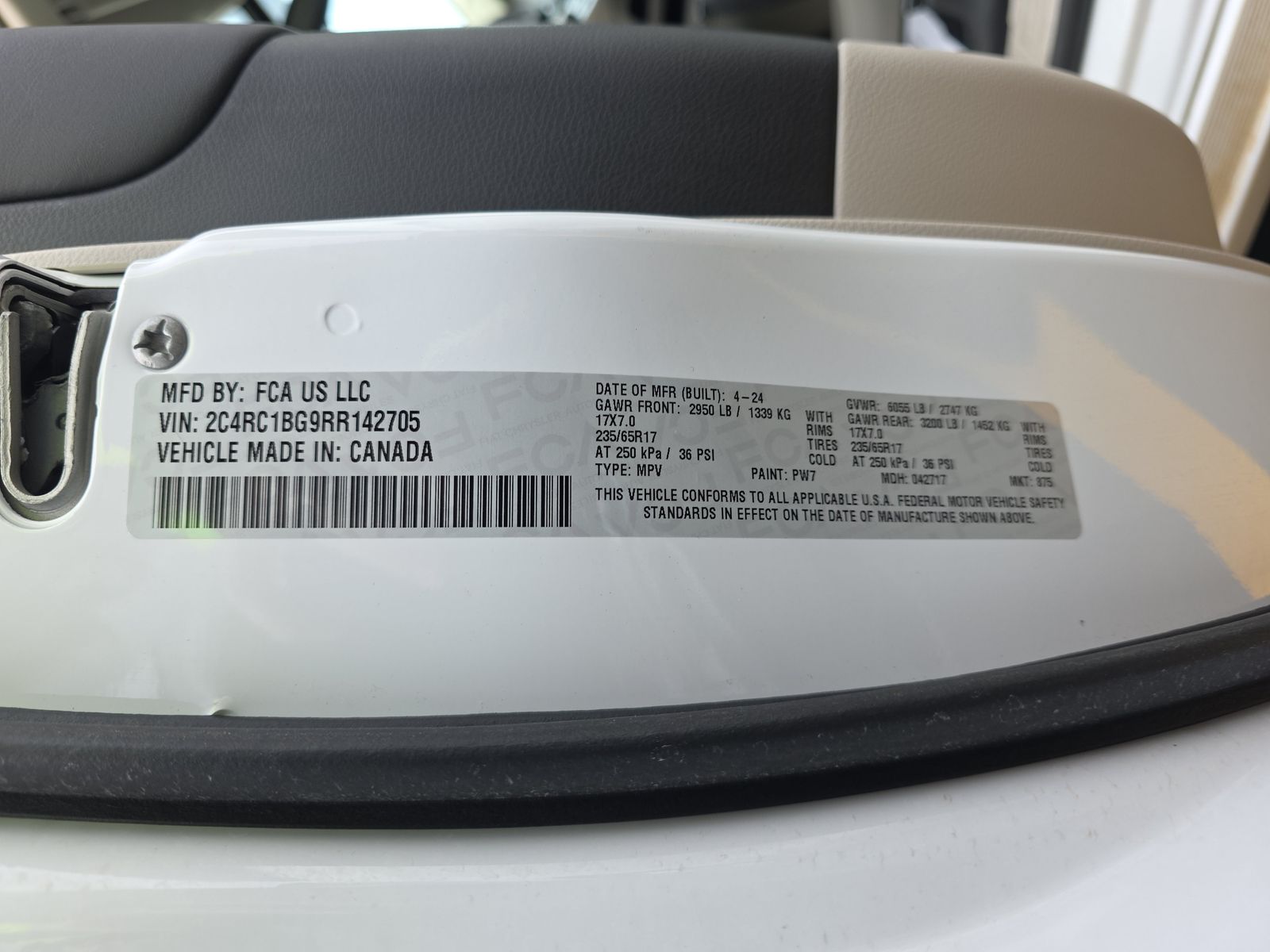 2024 Chrysler Pacifica Touring L FWD