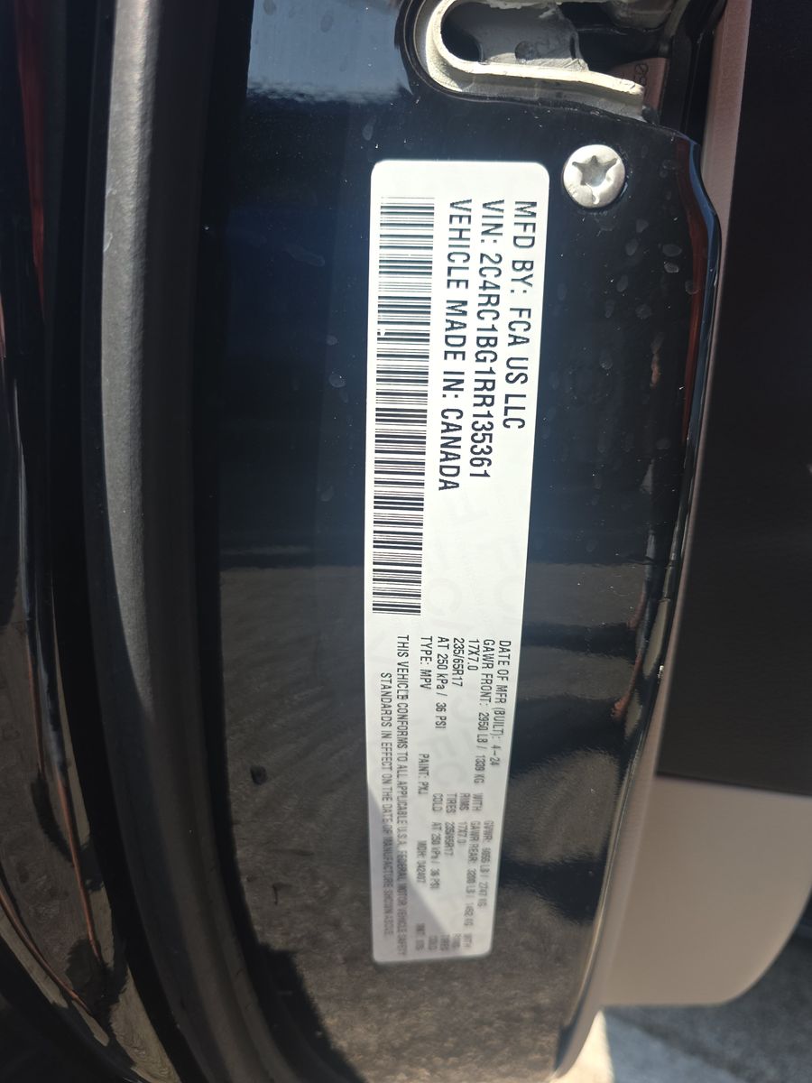 2024 Chrysler Pacifica Touring L FWD