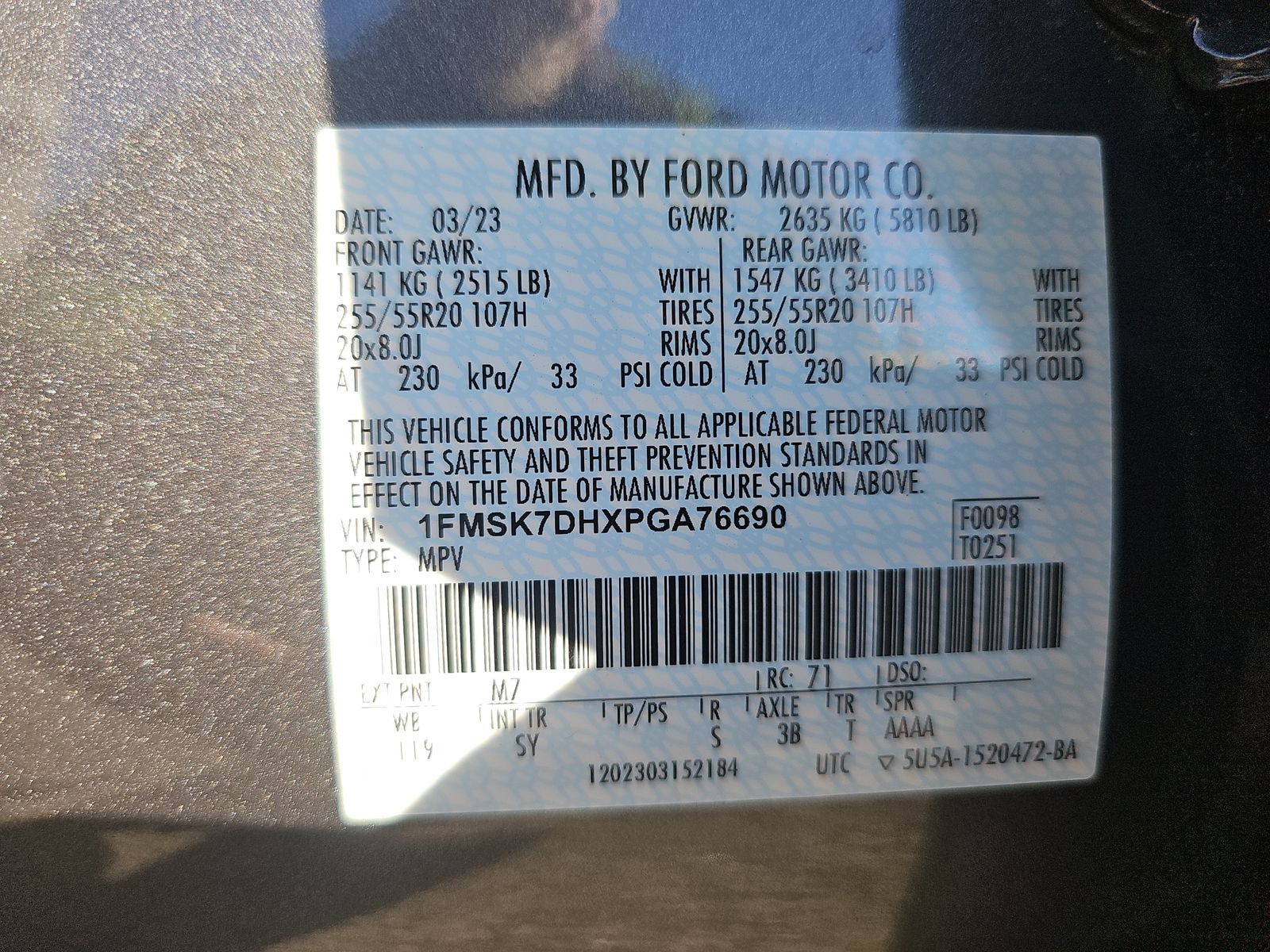 2023 Ford Explorer XLT FWD