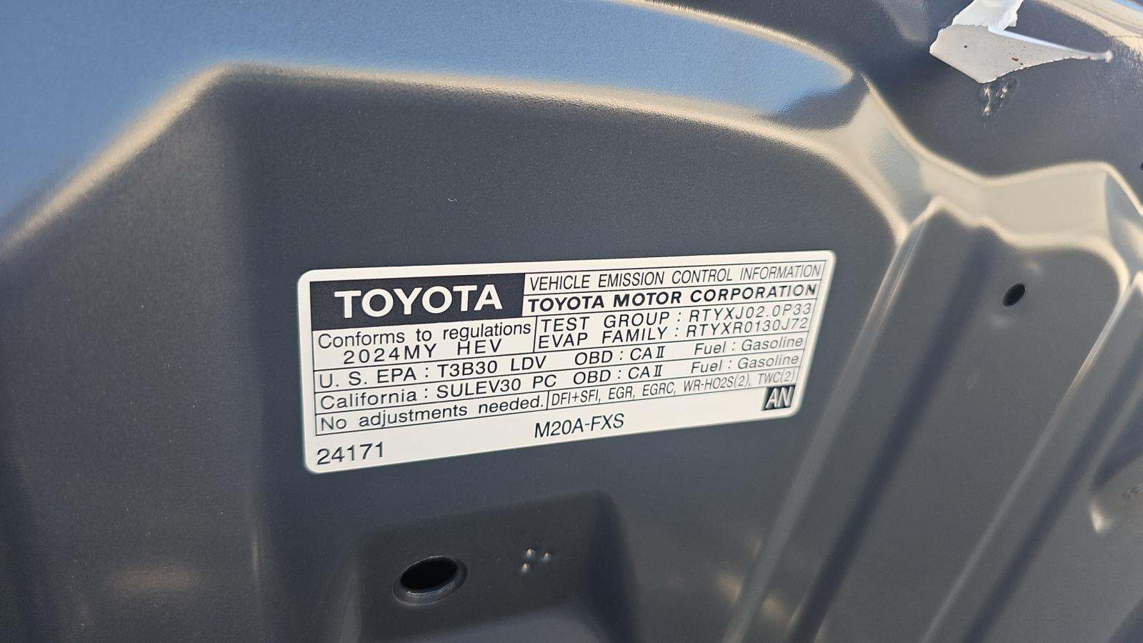 2024 Toyota Prius XLE FWD