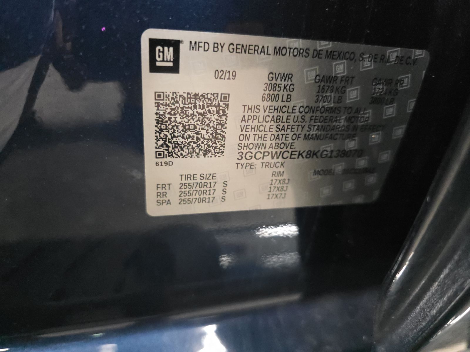 2019 Chevrolet Silverado 1500 LT RWD