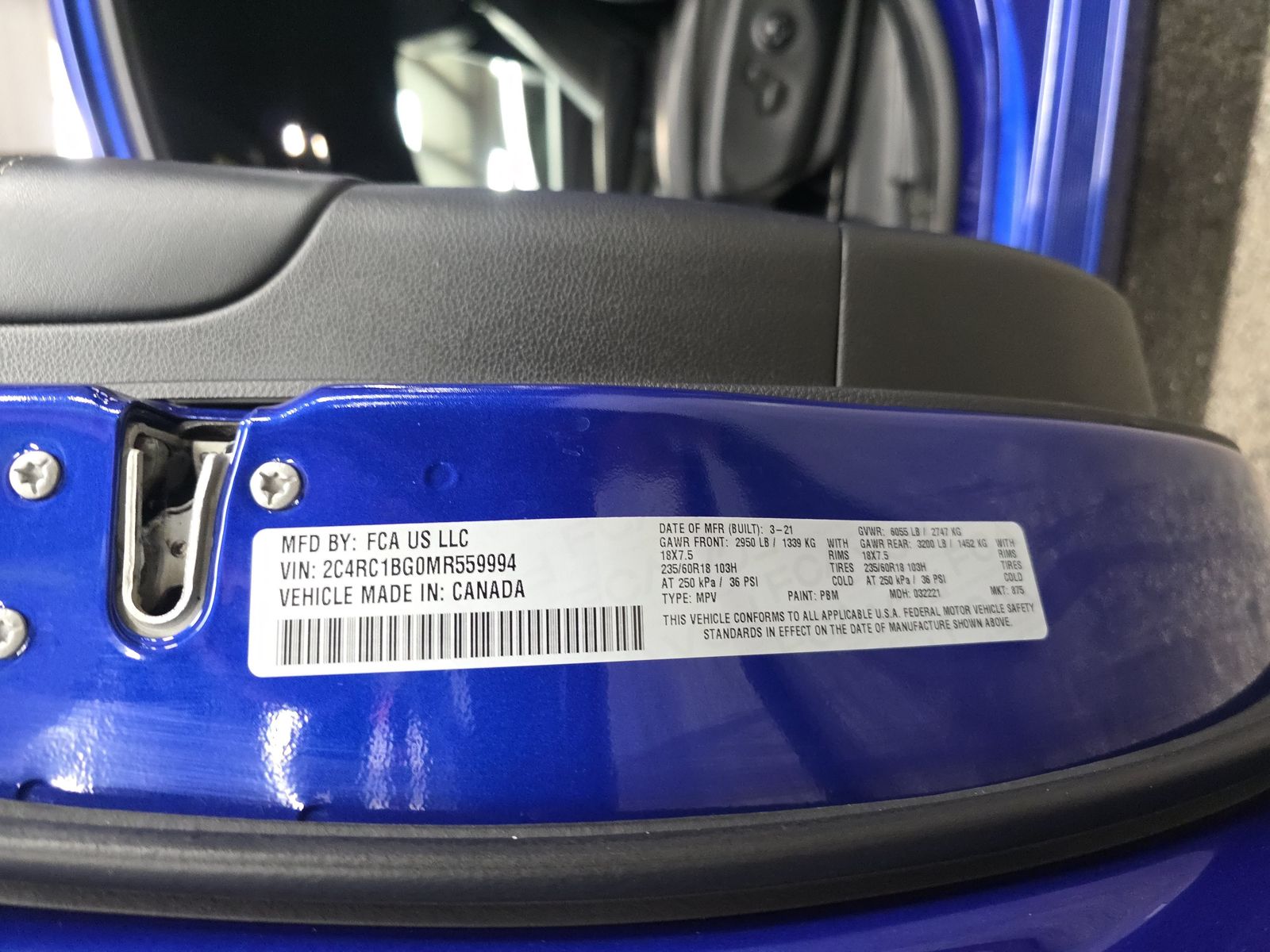 2021 Chrysler Pacifica Touring L FWD