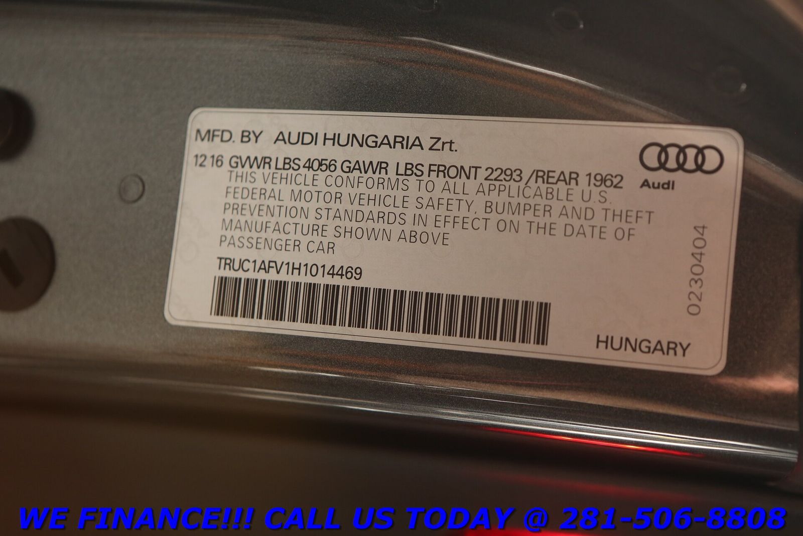 2017 Audi TTS Base AWD