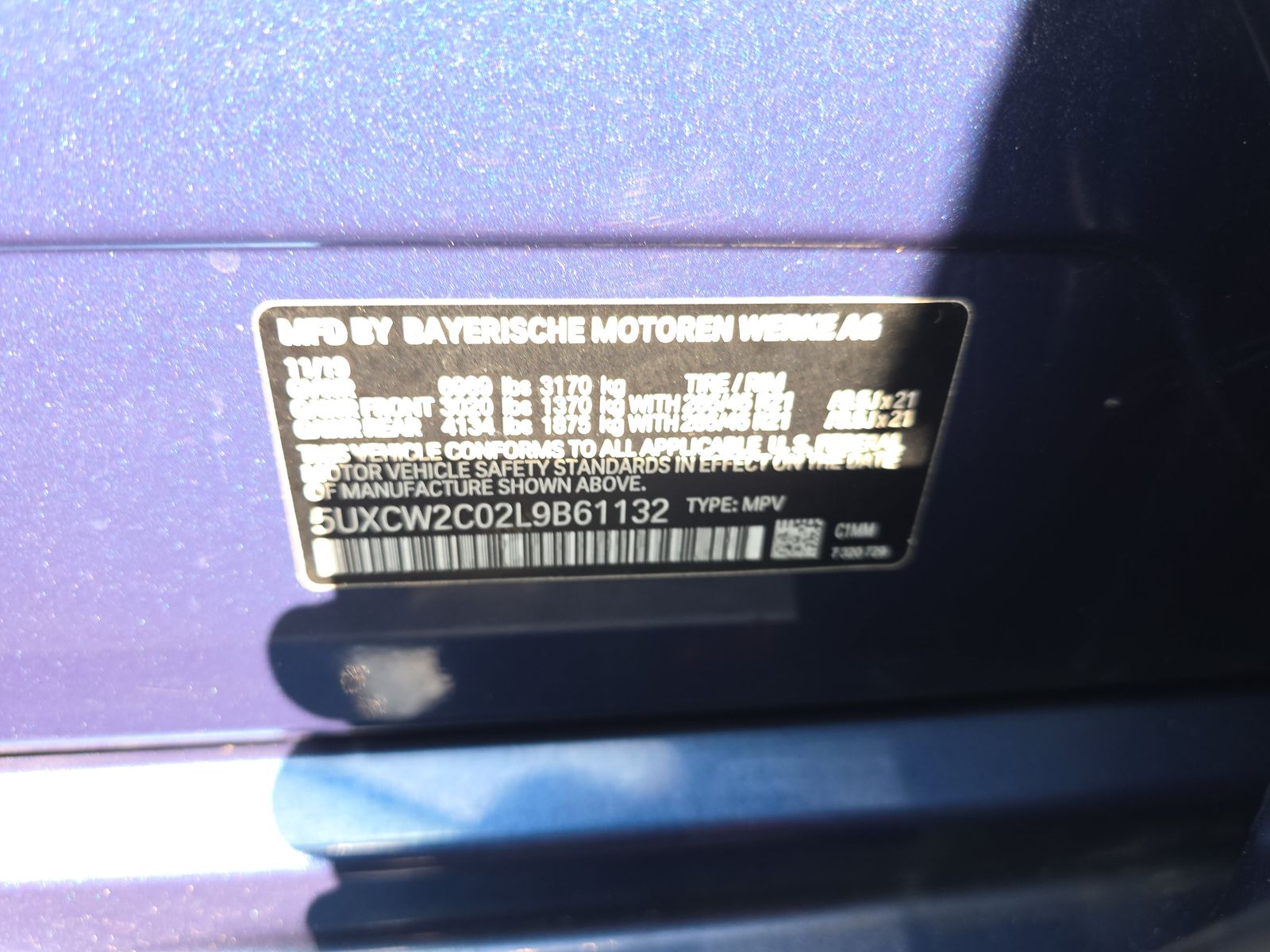 2020 BMW X7 xDrive40i AWD