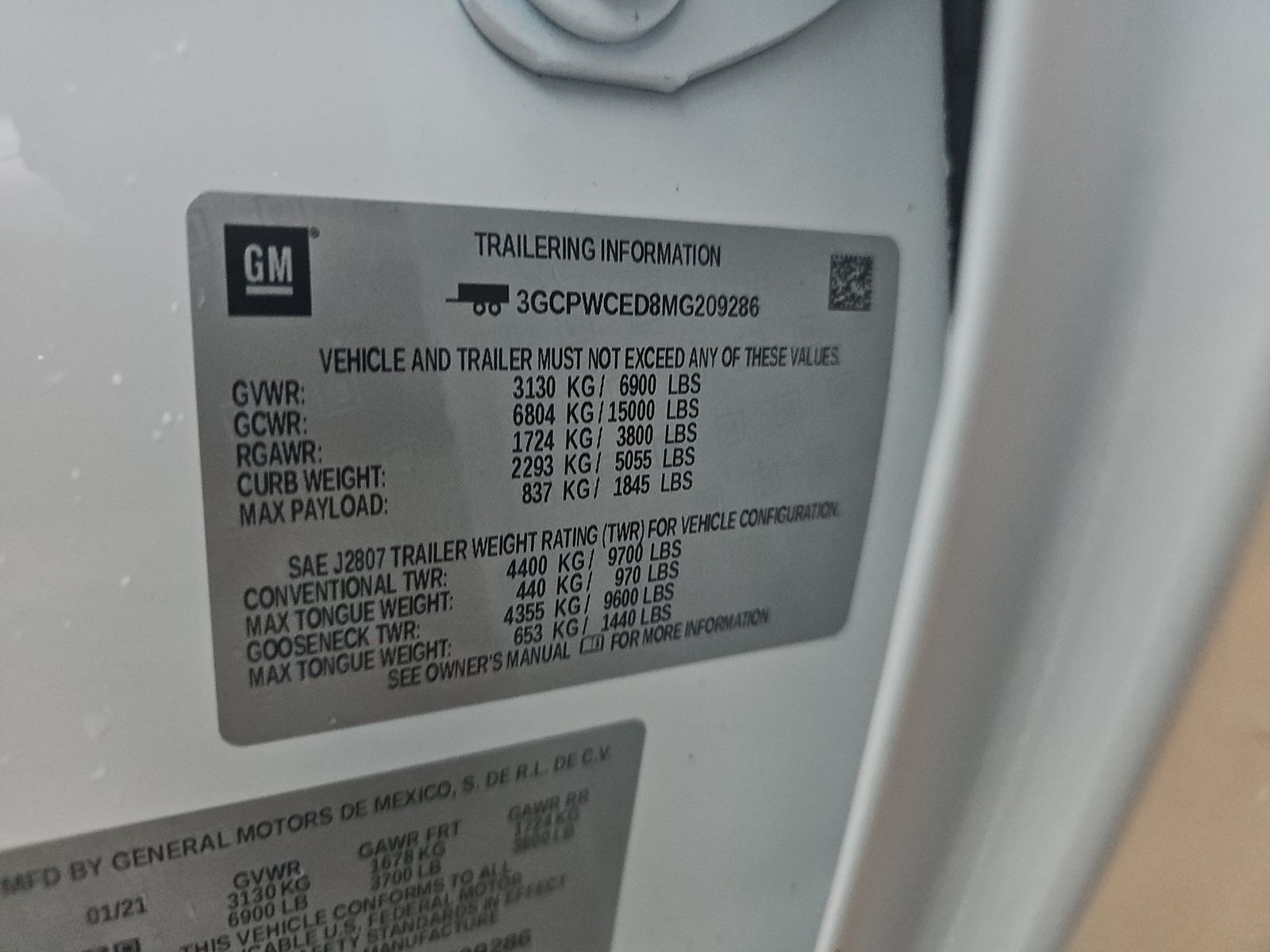 2021 Chevrolet Silverado 1500 LT RWD