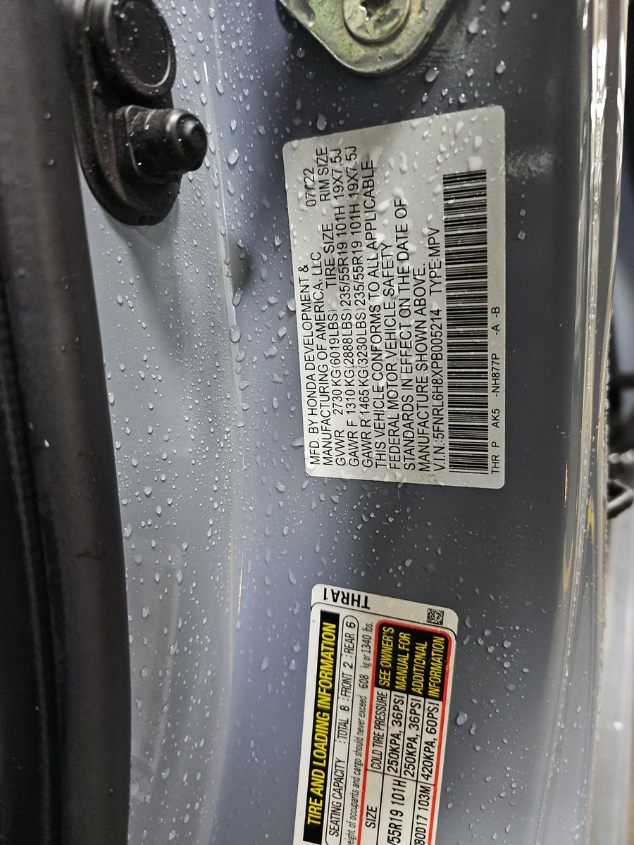 2023 Honda Odyssey Touring FWD