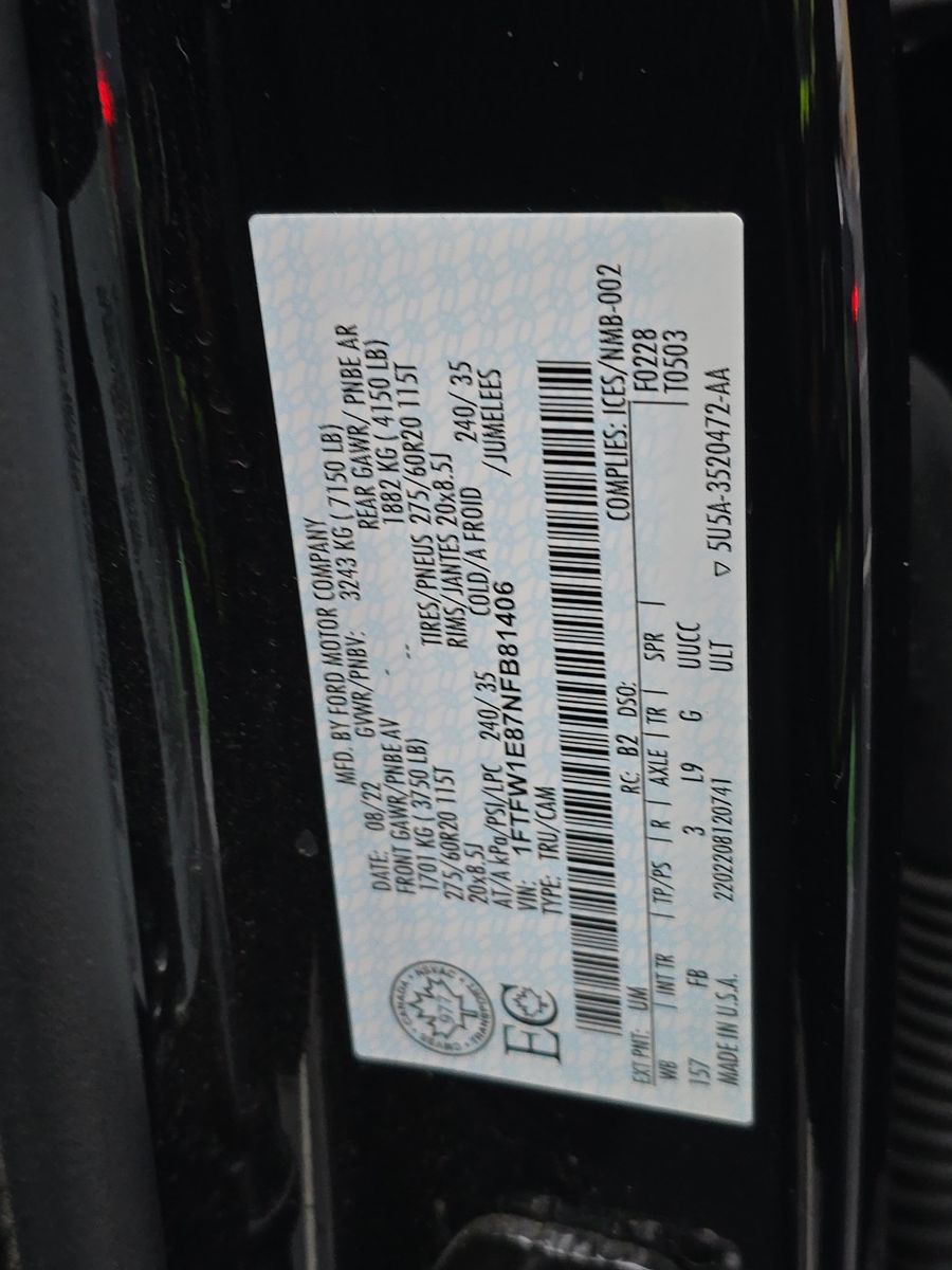 2022 Ford F-150 XLT AWD