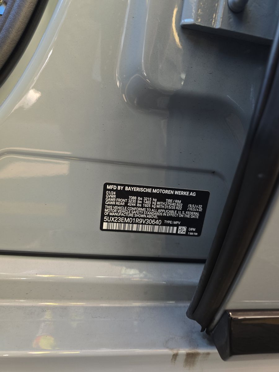 2024 BMW X7 xDrive40i AWD