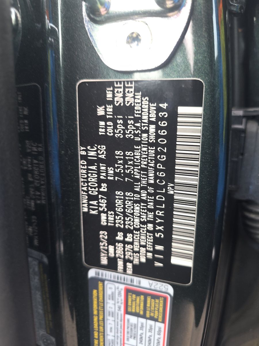 2023 Kia Sorento X-Line S AWD