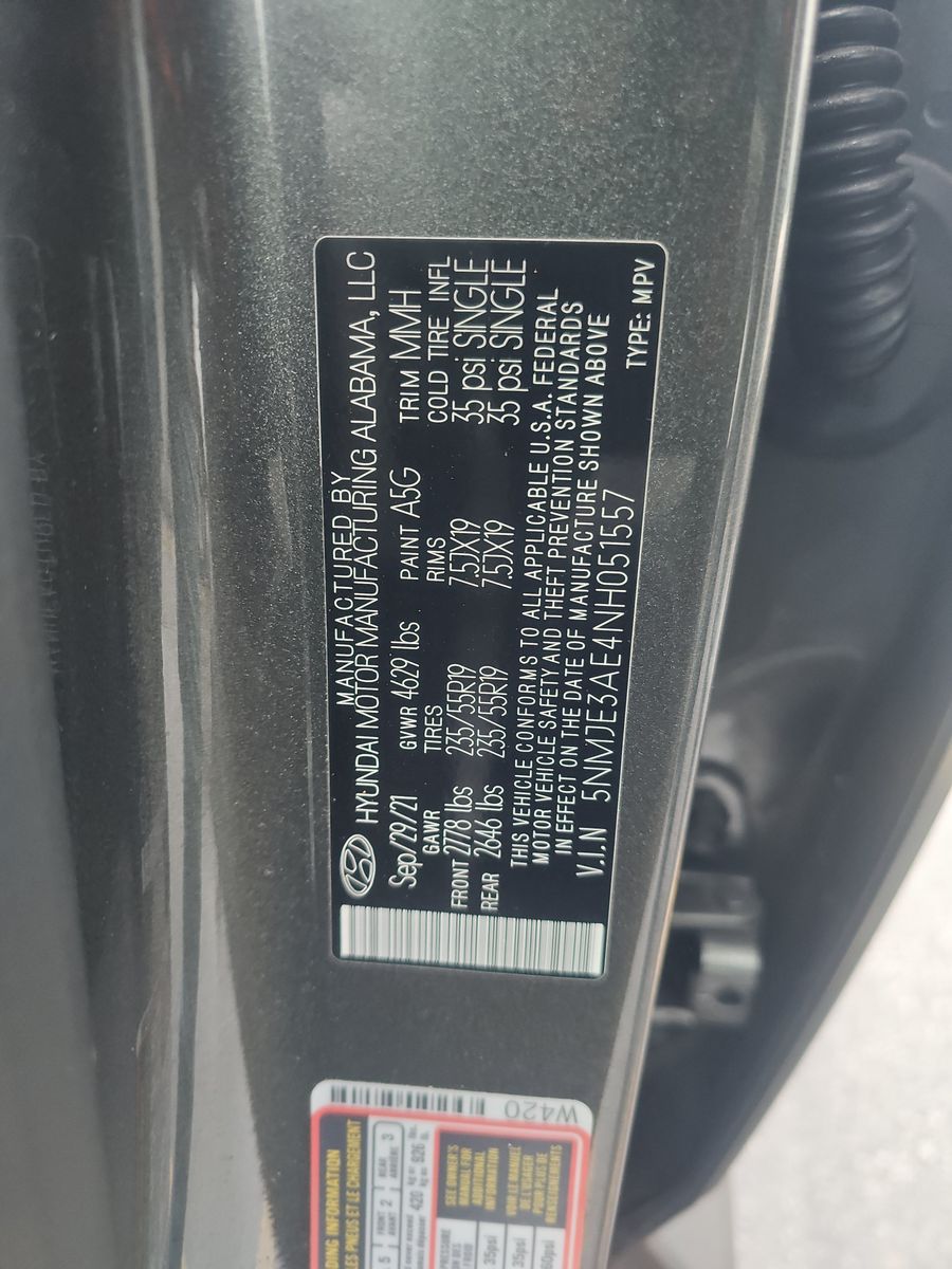 2022 Hyundai Tucson Limited FWD