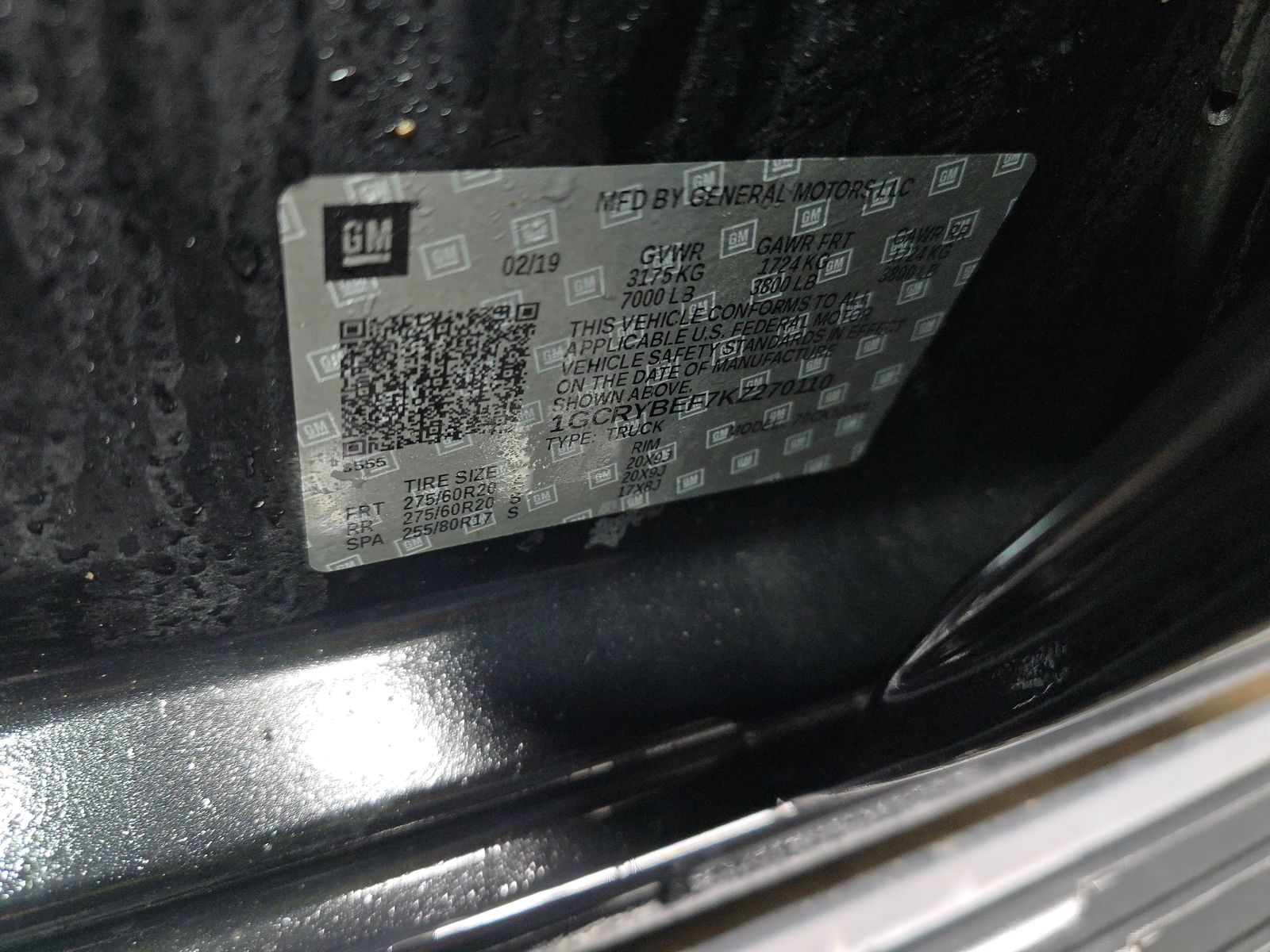 2019 Chevrolet Silverado 1500 Custom AWD