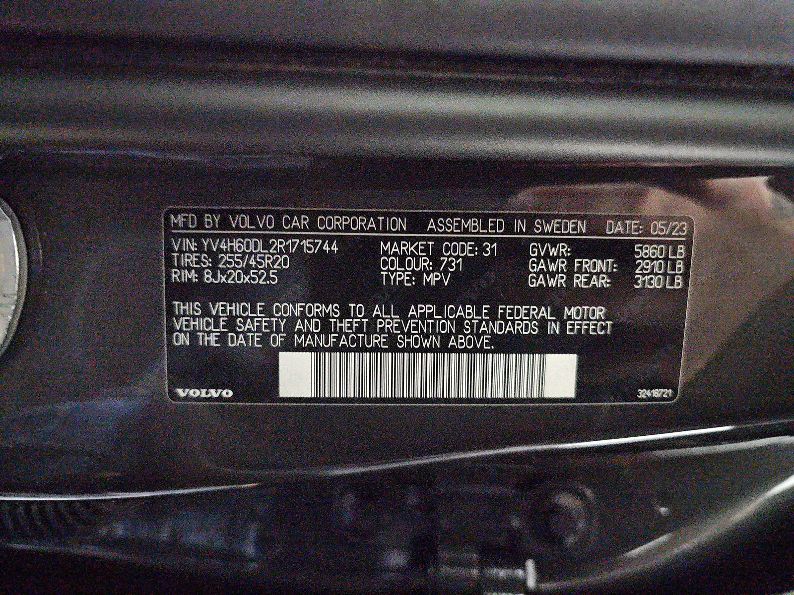 2024 Volvo XC60 Recharge T8 Plus AWD