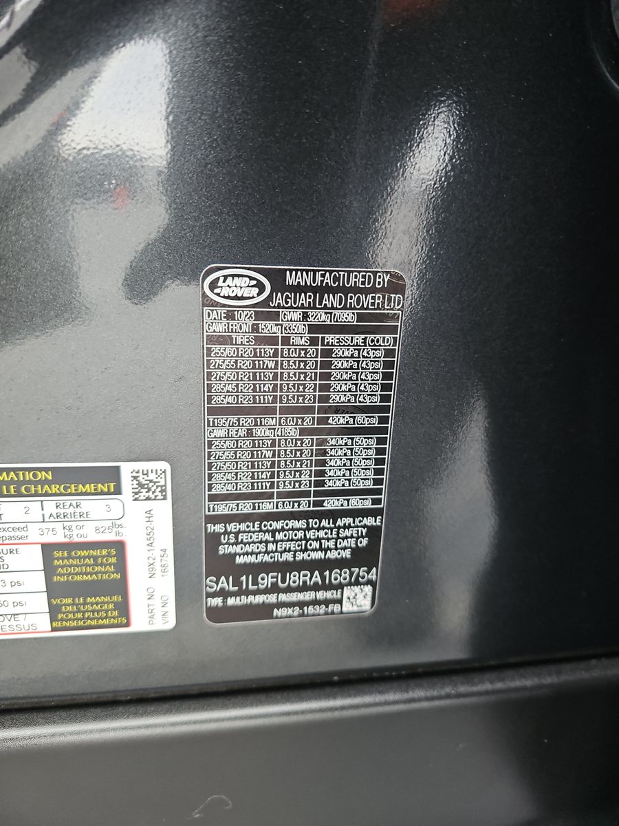 2024 Land Rover Range Rover Sport Dynamic SE AWD