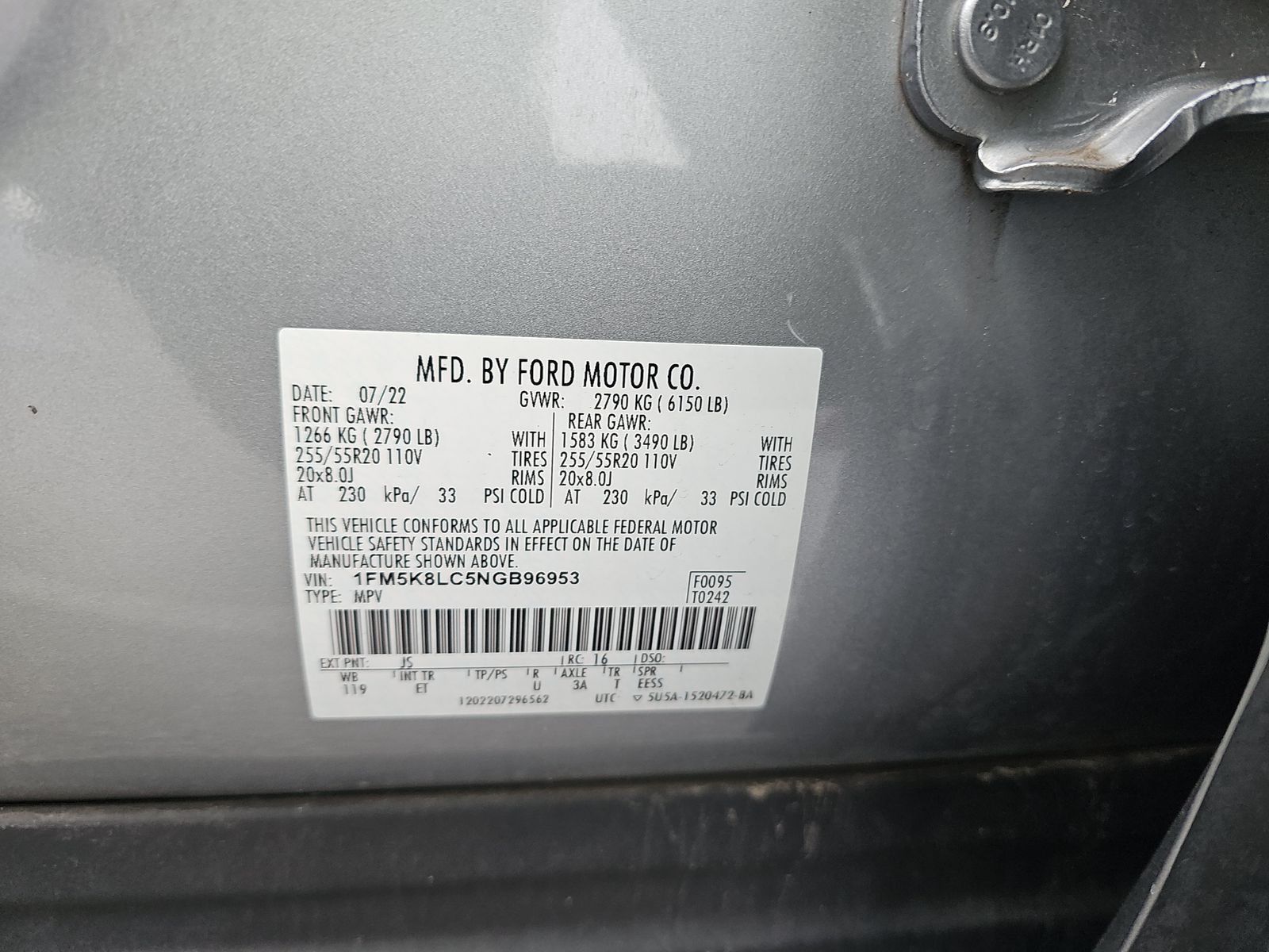 2022 Ford Explorer King Ranch AWD