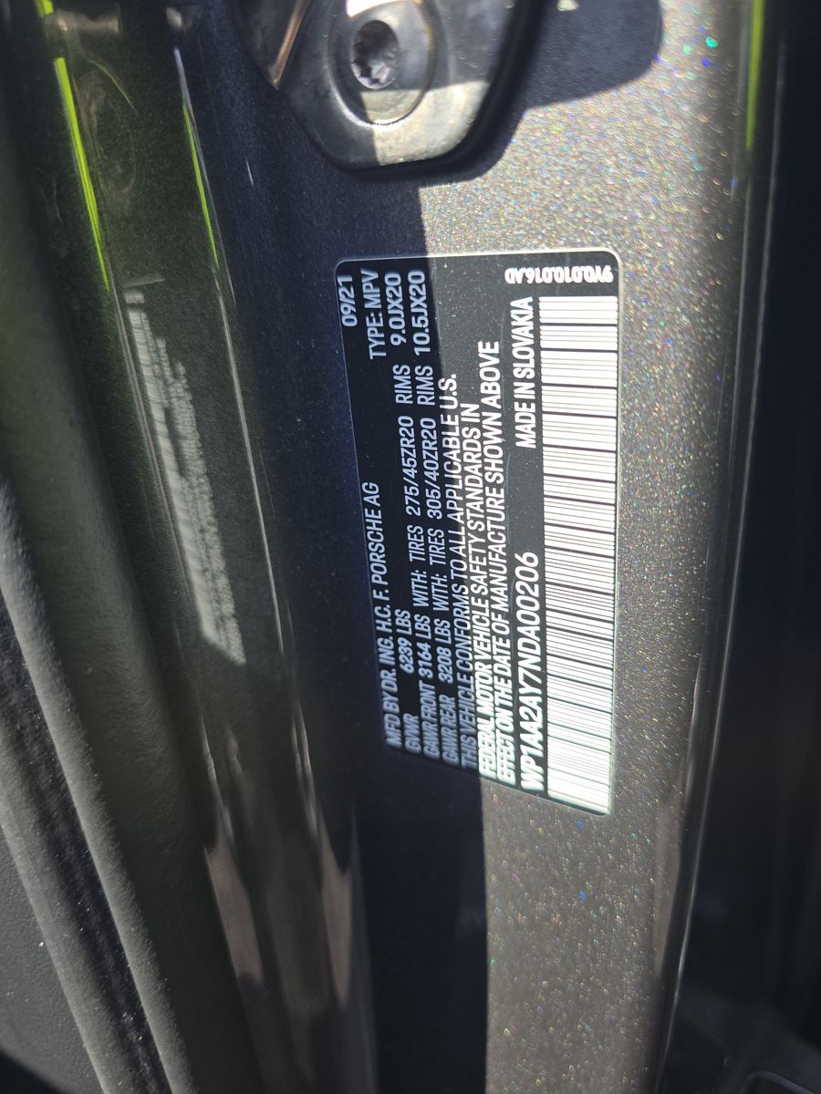 2022 Porsche Cayenne Base AWD