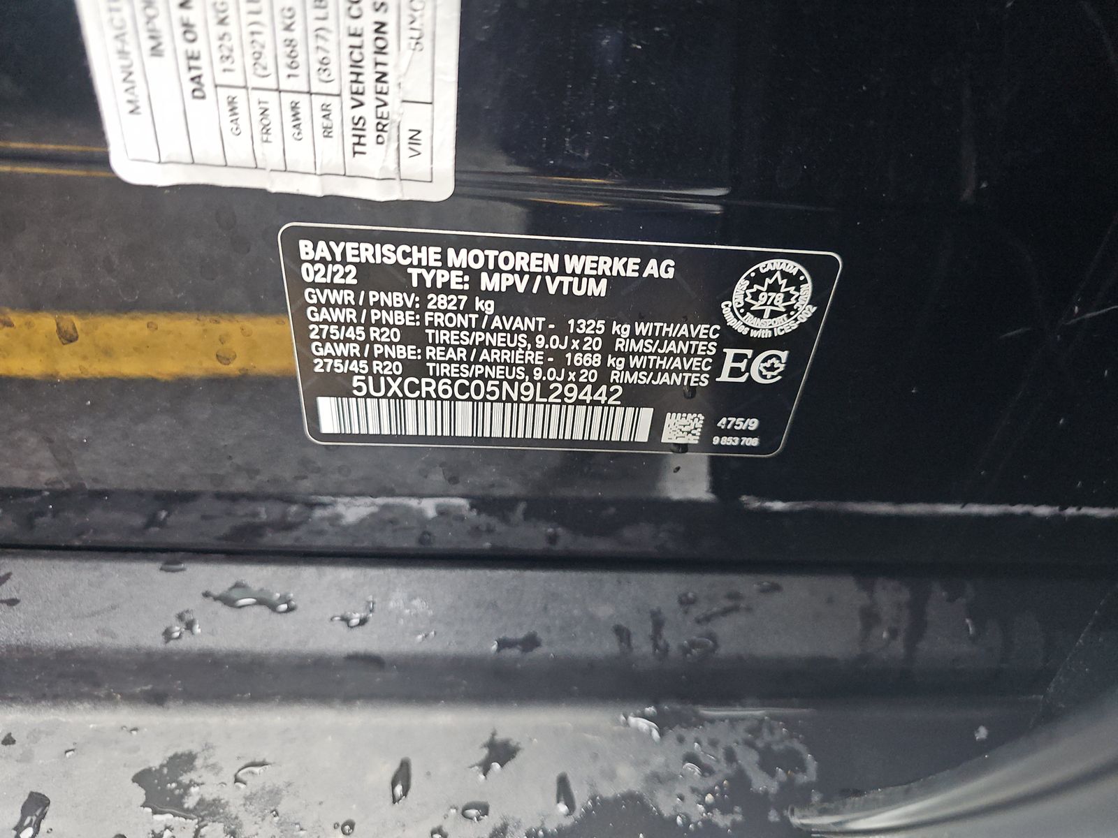 2022 BMW X5 xDrive40i AWD