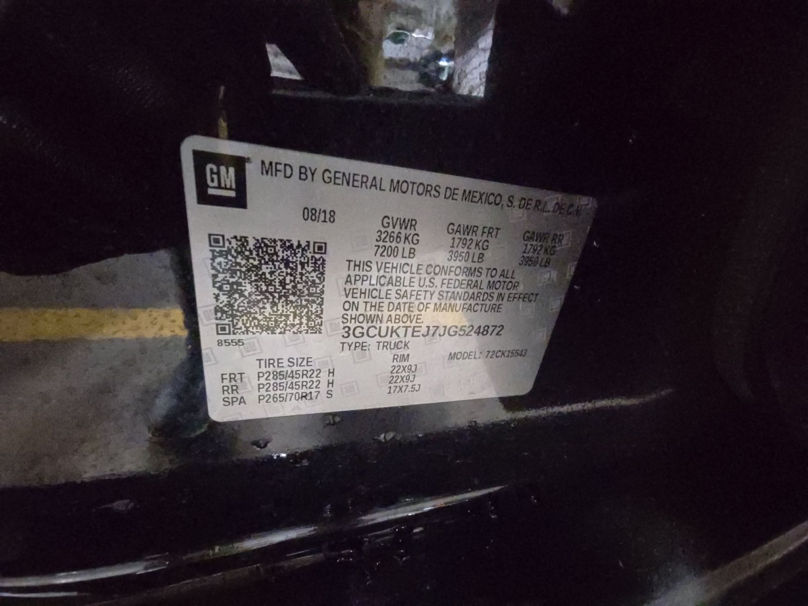 2018 Chevrolet Silverado 1500 High Country AWD