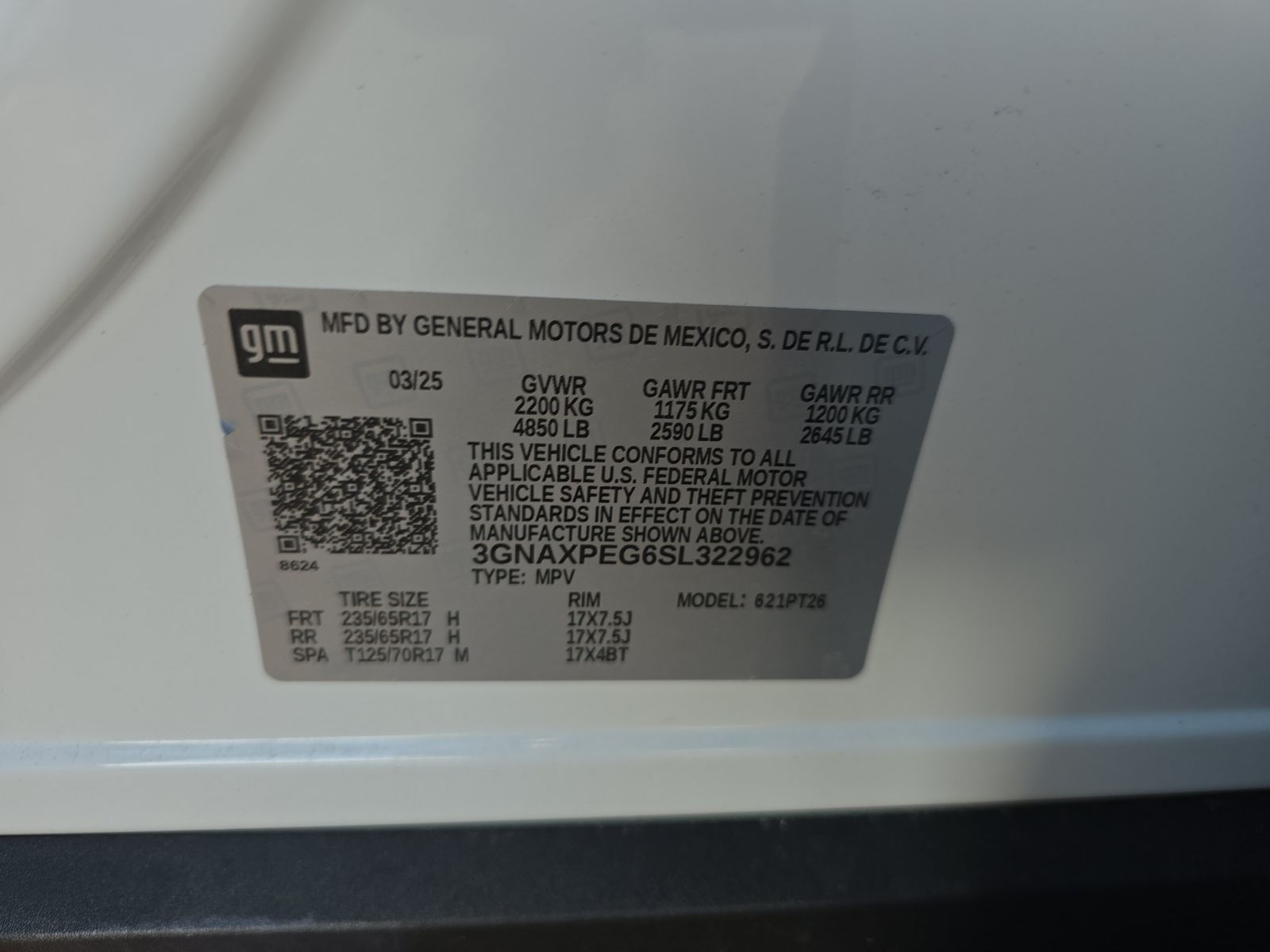 2025 Chevrolet Equinox LT AWD