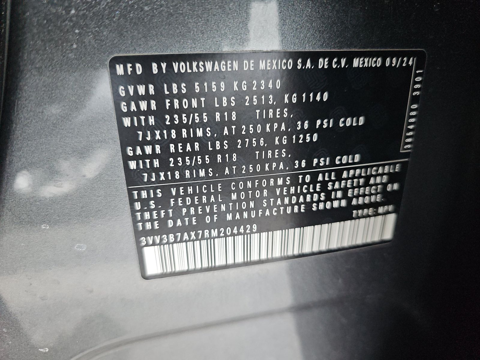 2024 Volkswagen Tiguan 2.0T Wolfsburg Edition FWD