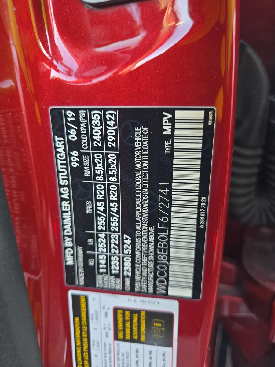 2020 Mercedes-Benz GLC GLC 300 AWD