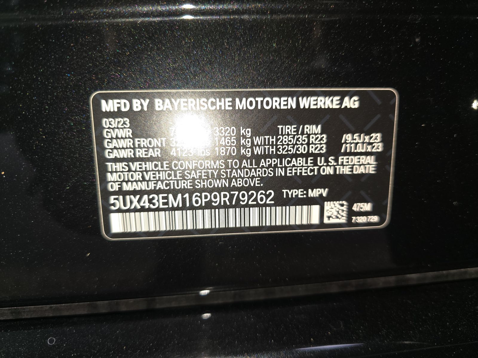 2023 BMW X7 ALPINA XB7 AWD