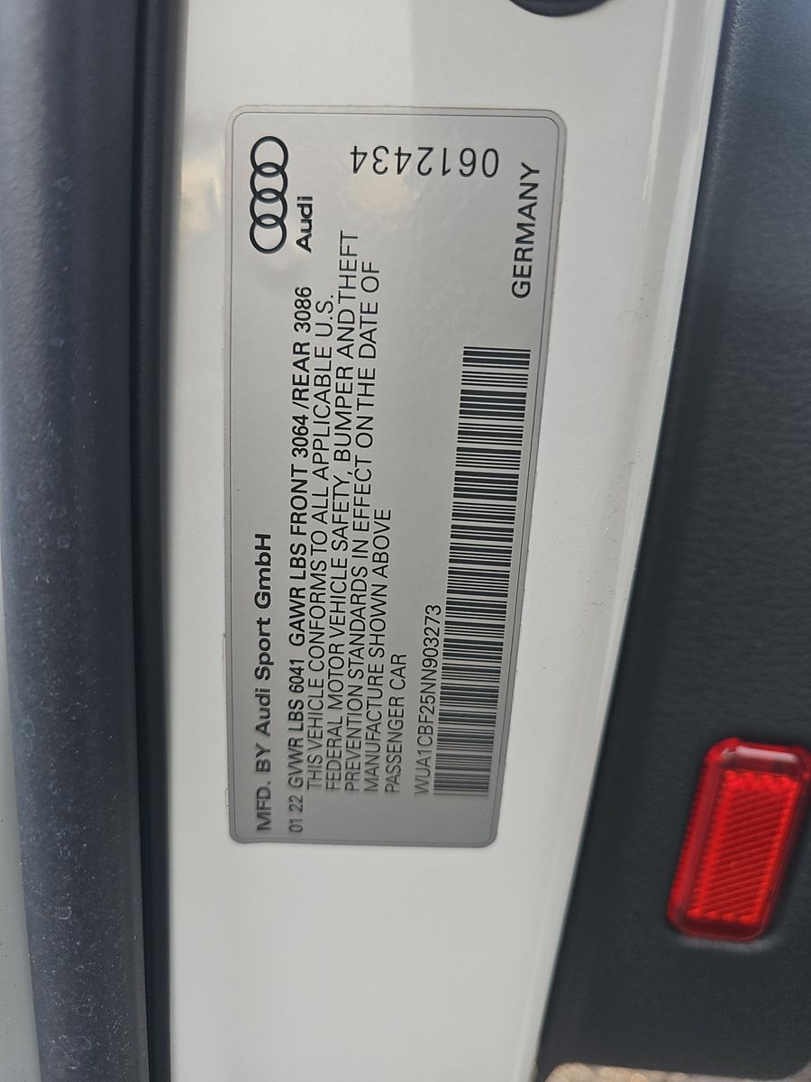 2022 Audi RS 6 Base AWD