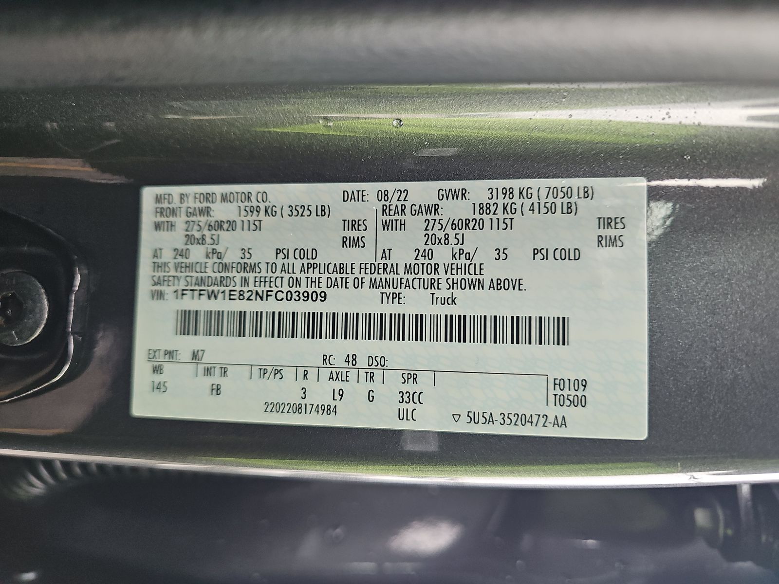 2022 Ford F-150 XLT AWD