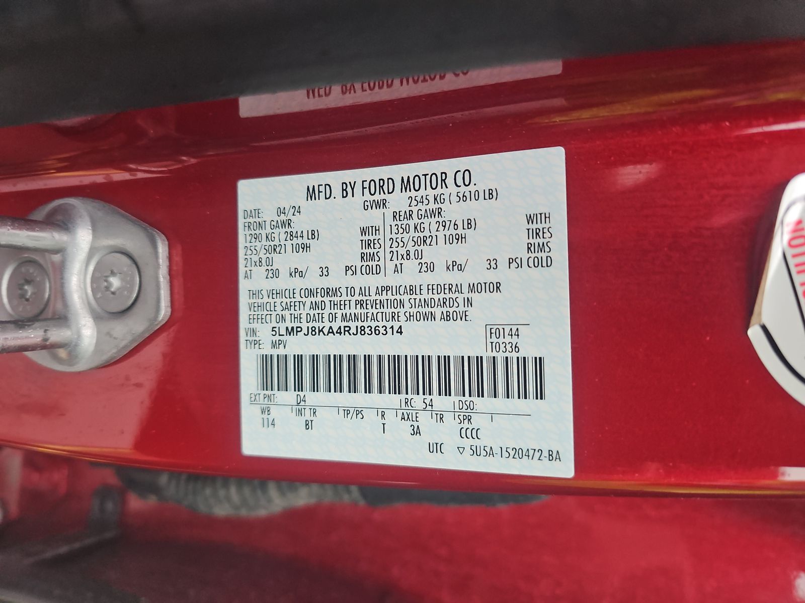 2024 Lincoln Nautilus Reserve AWD