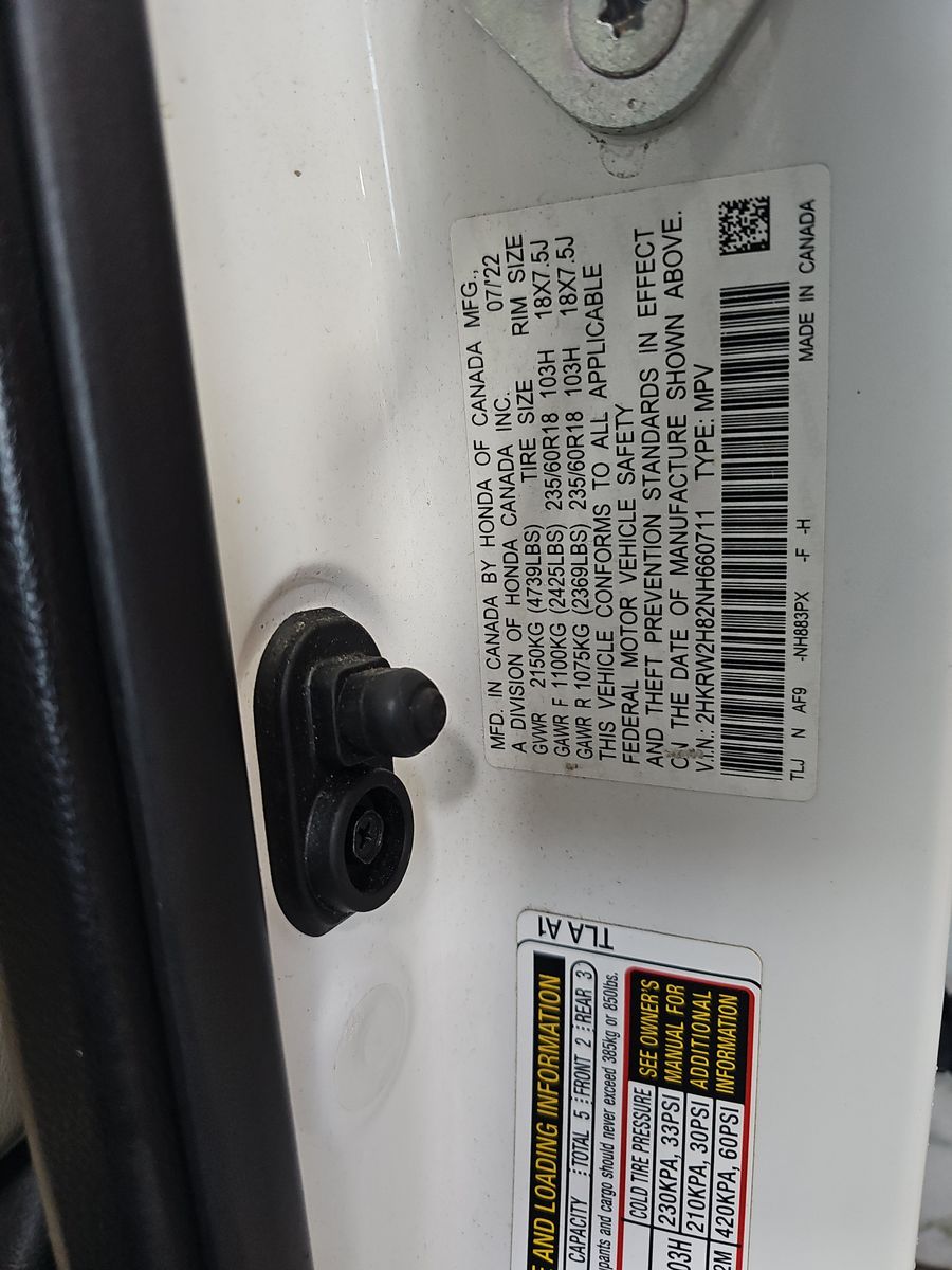 2022 Honda CR-V EX-L AWD